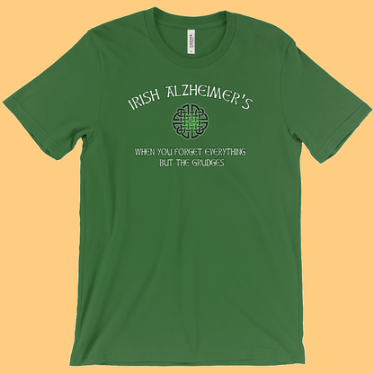 Irish Alzheimers T-Shirt  (Adult Sizes) -17
