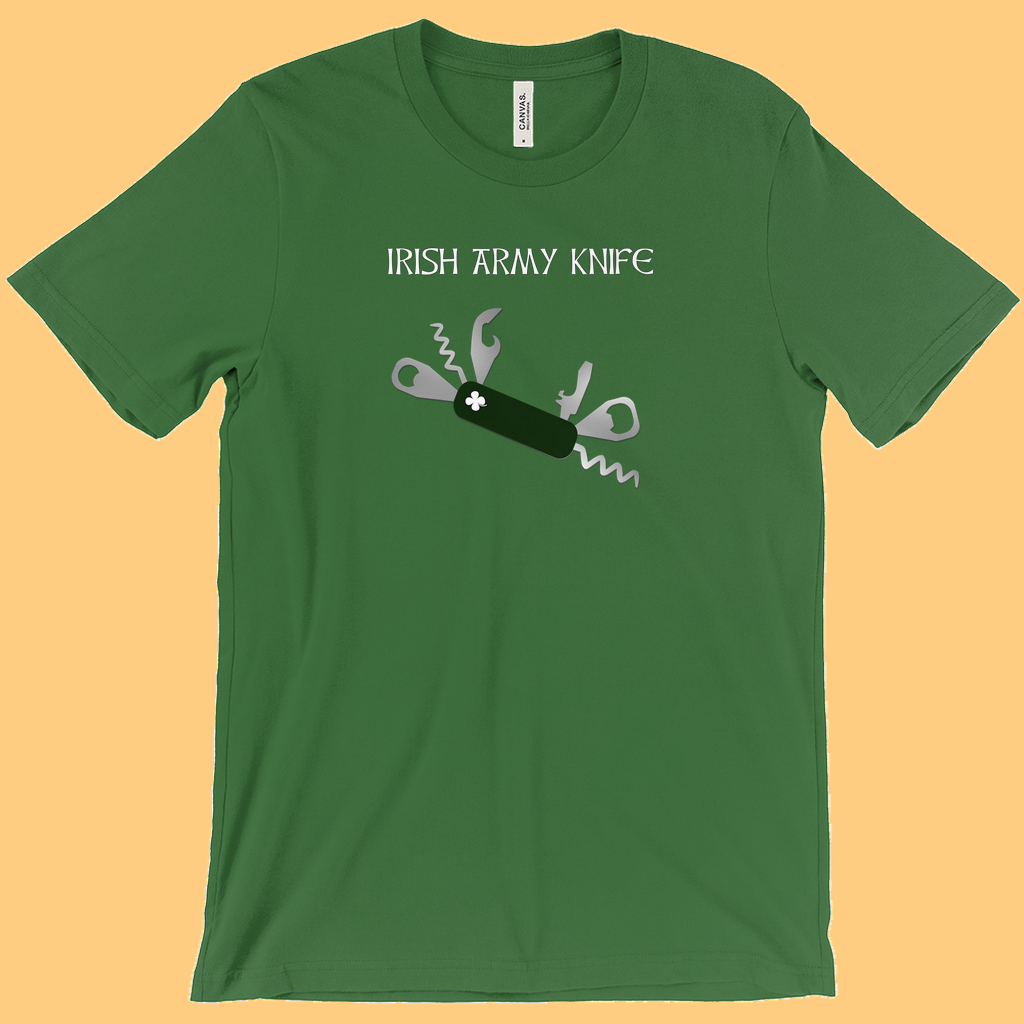 Irish Army Knife T-Shirt (Adult Sizes) -19