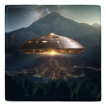 UFO Metal Magnets-4 pack-2 x 2in - 3