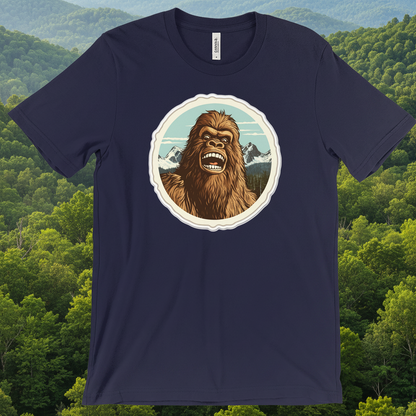 Bigfoot t-shirt in navy