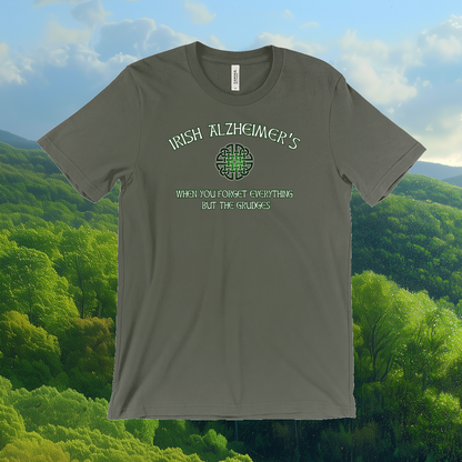 Irish Alzheimers T-Shirt  (Adult Sizes)