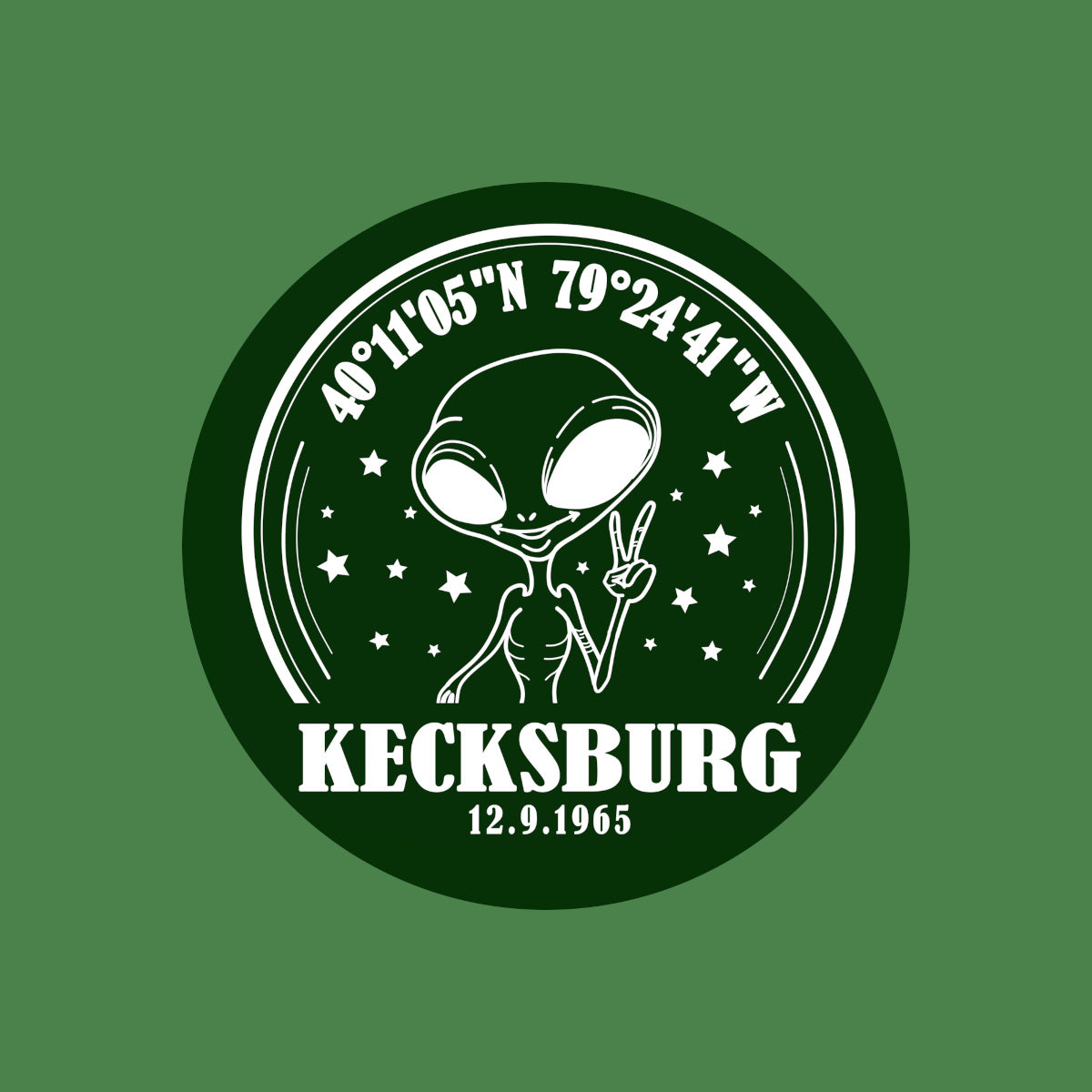 Kecksburg Alien Design