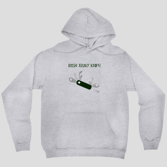 Irish Army Knife Hoodie - No Zip (Men's)