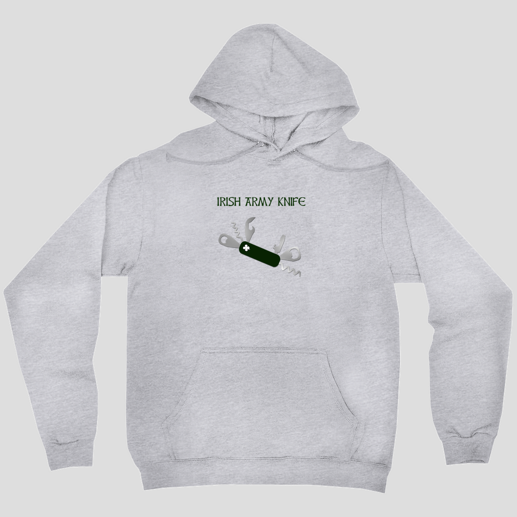 Irish Army Knife Hoodie - No Zip (Men's)