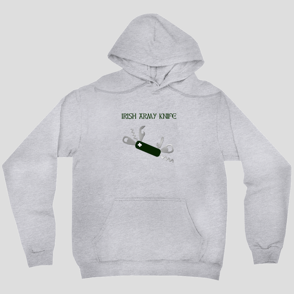 Irish Army Knife Hoodie - No Zip (Men's)