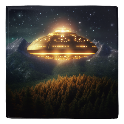 UFO Metal Magnets-4 pack-2 x 2in